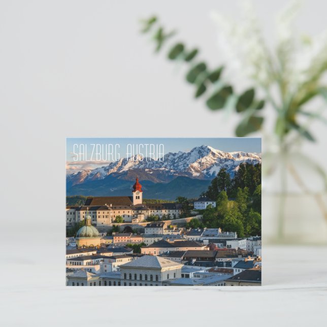 Salzbourg, Autriche Carte postale (Debout devant)