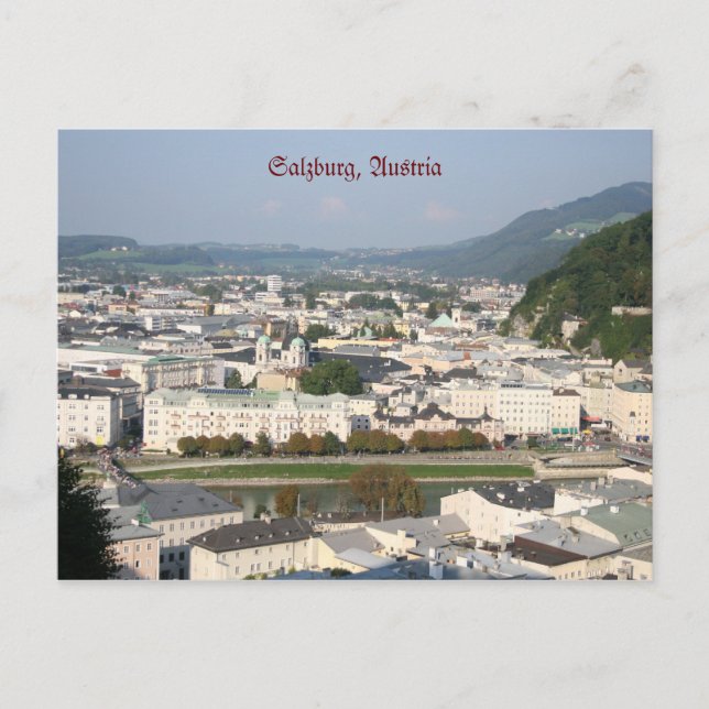 Salzbourg, Autriche Carte postale (Devant)