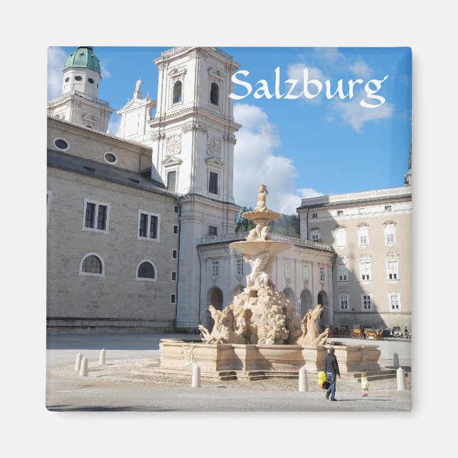 Salzbourg, Autriche Magnet (Devant)