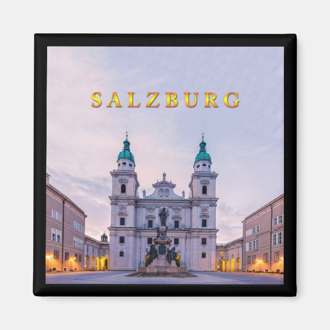 Salzburg 2002Q Magnet (Vorne)