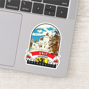 Salzburg Anif Österreich Souvenir  Aufkleber