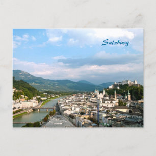 Salzburg Feiertagspostkarte