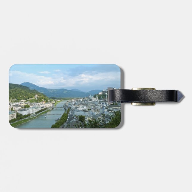 Salzburg Gepäckanhänger (Rückseite horizontal)