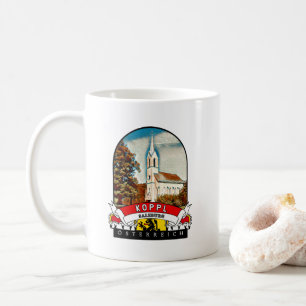 Salzburg Koppl Österreich Souvenir Kaffeetasse