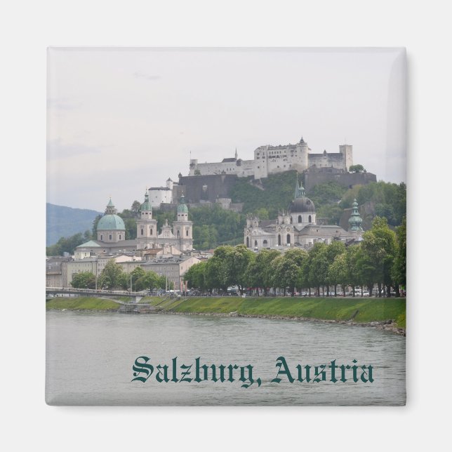 Salzburg, Österreich Magnet (Vorne)