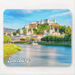 Salzburg, Österreich Mousepad