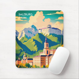Salzburg Österreich Reisen Mousepad