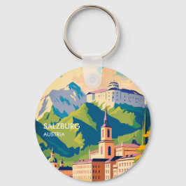 Salzburg Österreich Reisen Schlüsselanhänger