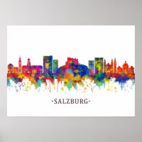 Salzburg Österreich Skyline