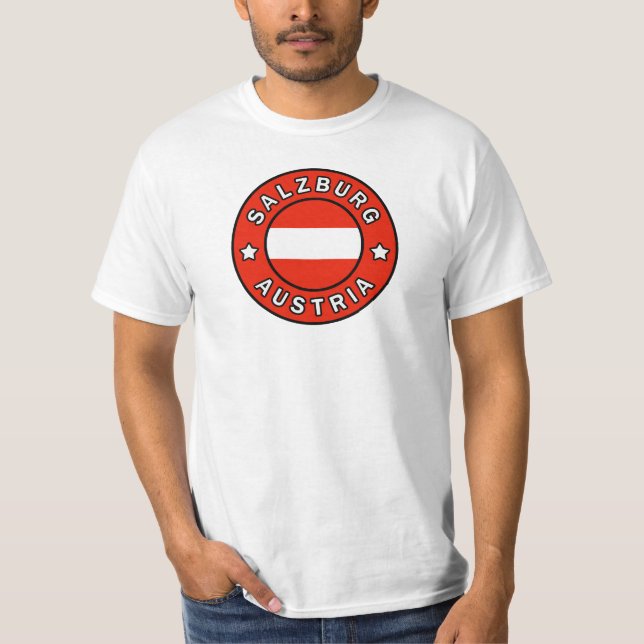 Salzburg Österreich T-Shirt (Vorderseite)