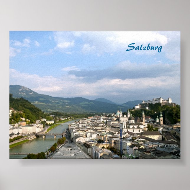 Salzburg Poster (Vorne)