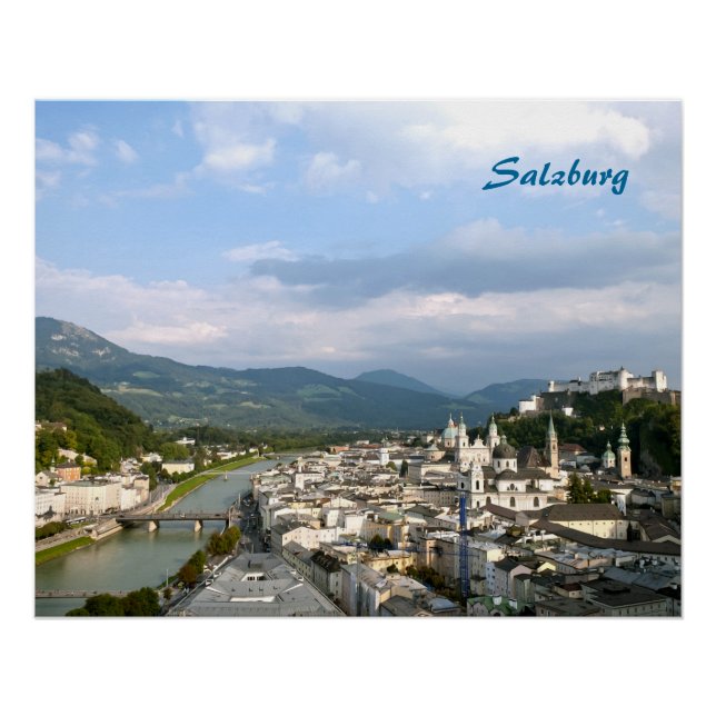 Salzburg Poster (Vorderseite)