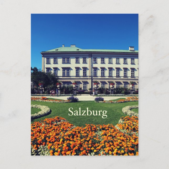 Salzburg Postkarte (Vorderseite)