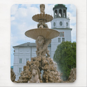 Salzburg Residenz Fountain Mousepad