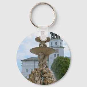 Salzburg Residenz Fountain Schlüsselanhänger