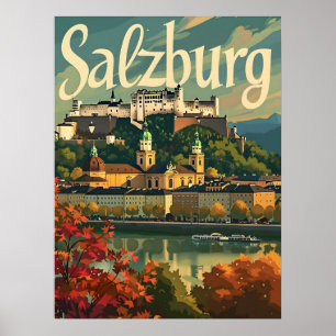 Salzburg Vintag Poster