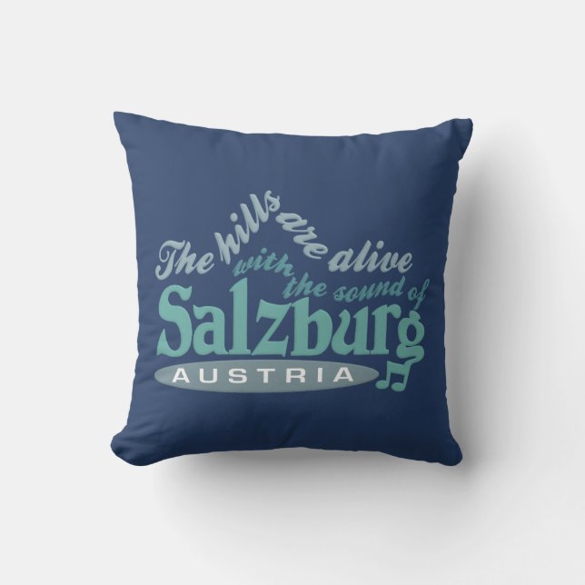 Salzburg-Wurfskissen Kissen (Vorderseite)
