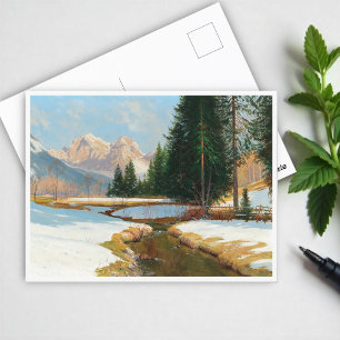 Salzburger Alpen, Winter Postkarte
