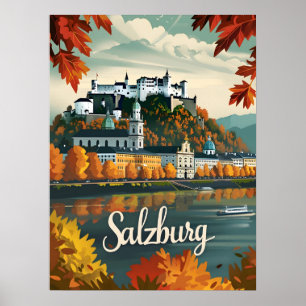 Salzburger Altstadt Poster