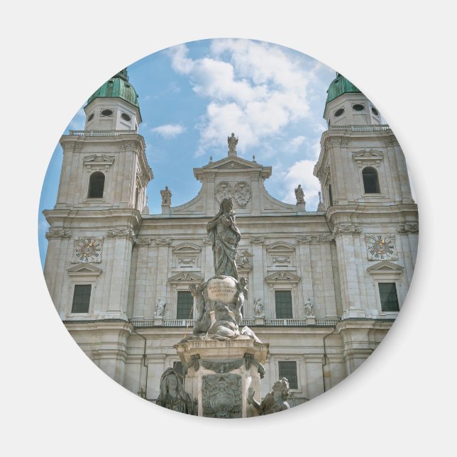 Salzburger Dom Magnet (Vorne)