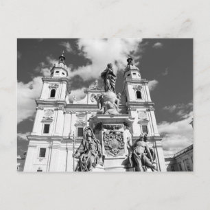 Salzburger Domplatz Postkarte