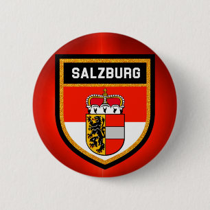 Salzburger Flagge Button