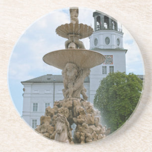 Salzburger Residenzbrunnen Sandstein Untersetzer