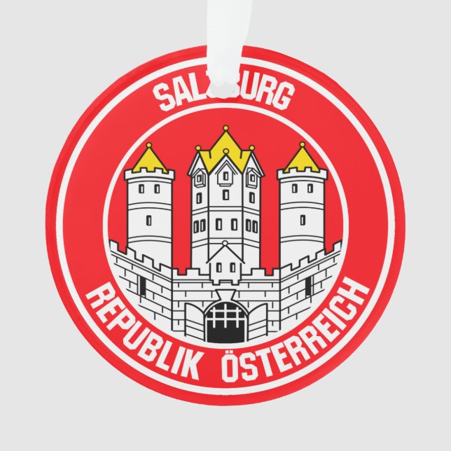 Salzburger RundEmblem Ornament (Vorderseite)
