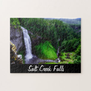 Salzcreek Falls Landschaftlich