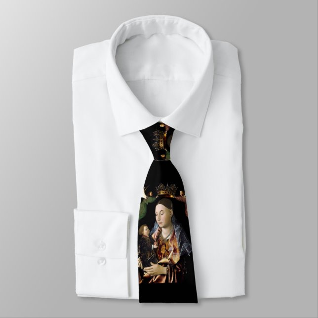 Salzen Madonna und Christliches Kind Krawatte (Gebunden)