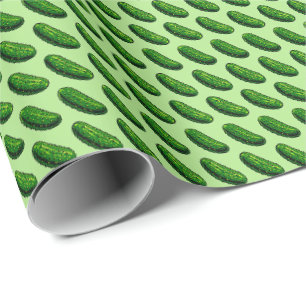 Salzgurken Geschenkpapier