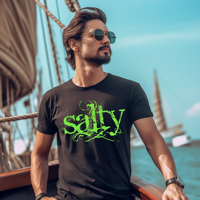 Salzige Aussage T-Shirt (Von Creator hochgeladen)