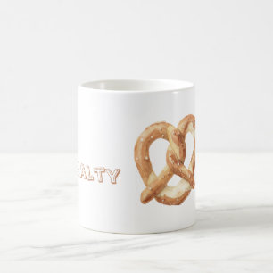 Salzige Brezel Kaffeetasse