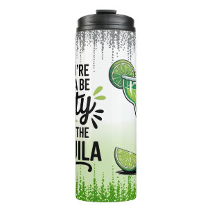 Salzige Margarita Thermosbecher