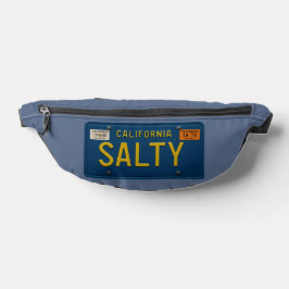 Salzige Retro 1969 California Nummernschild-Grafik Bauchtasche