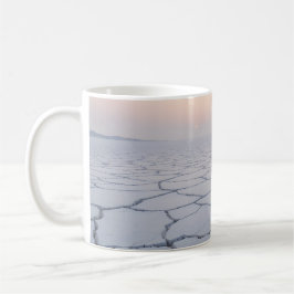 Salzlatten bei Morgendämmerung: Ätherische Minimal Kaffeetasse