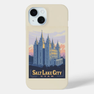 Salzsee-Tempel   Salt Lake City, Utah Case-Mate iPhone Hülle