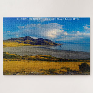 Salzsee Utah. Jigsaw Puzzle