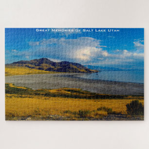Salzsee Utah. Jigsaw Puzzle
