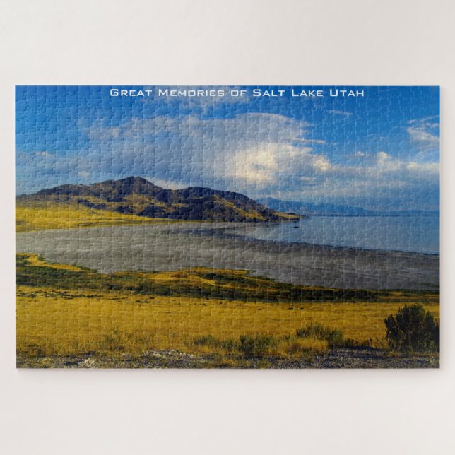 Salzsee Utah. Jigsaw Puzzle (Horizontal)