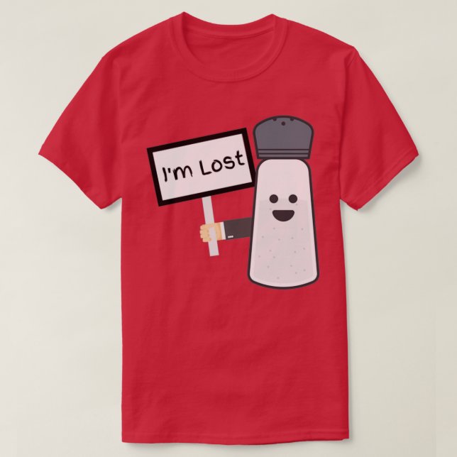 Salzstreuer 1 T-Shirt (Design vorne)