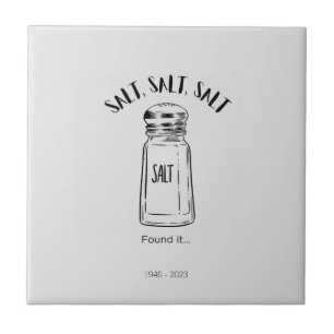 Salzstreuer verloren - gefallen fliese