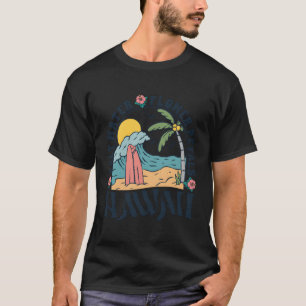 Salzwasser Blume Petals Hawaii Coconut Ozean Summe T-Shirt