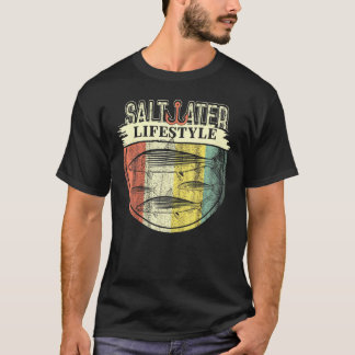 Salzwasser Bonefish Angeln Sportfisch Fischfang T-Shirt