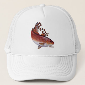 Salzwasser-Sammlung von Fischen Truckerkappe