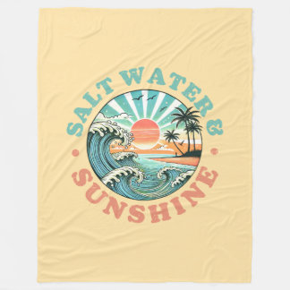 Salzwasser & Sonnenschein Fleece Blanket