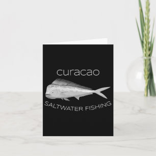 Salzwasser Tiefseefischerei Curacao Mahi Mahi Karte