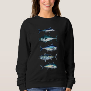 Salzwasserfische Art Schwertfisch Camping H Sweatshirt