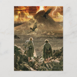 Sam and FRODO™ Approaching Mount Doom Postkarte