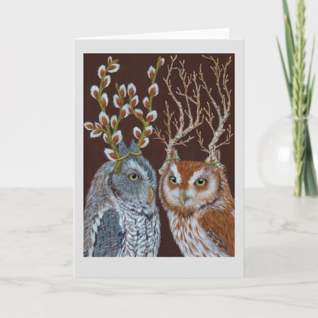 Sam and Kris Folded Greeting Card Karte (Vorderseite)